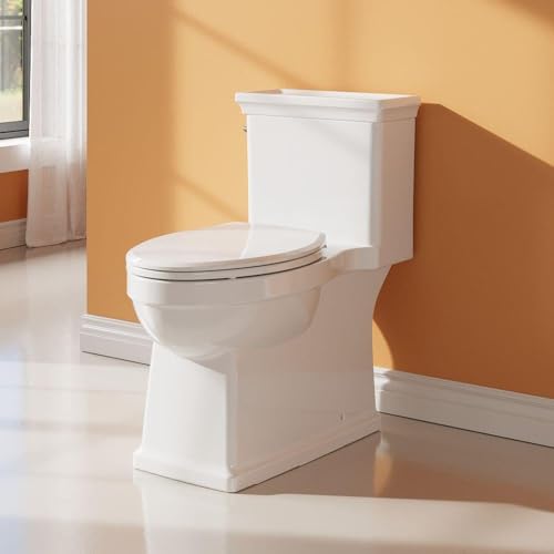 One-Piece Toilet with Classic Design