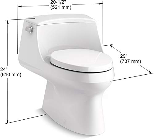 KOHLER 3722-0 San Raphael One-Piece view 3