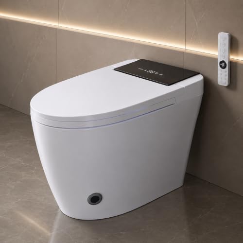 Smart Toilet with Bidet Built