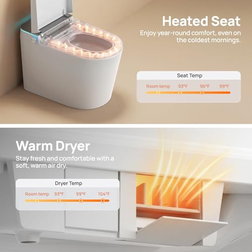 Smart Toilet with Bidet Built-in: view 3