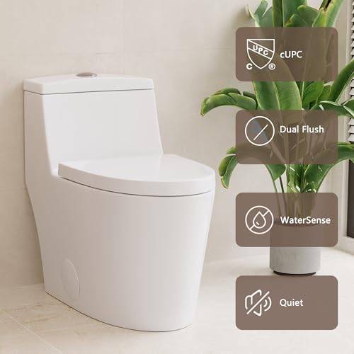 DeerValley Elongated One Piece Toilet view 2