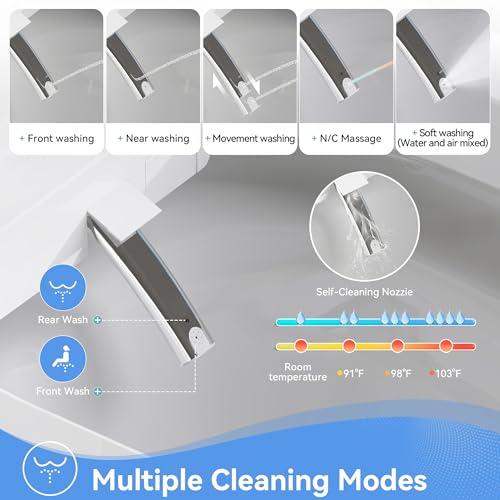 Erdoru Smart Toilet with Bidet view 4