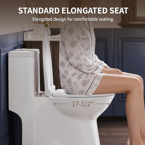 DeerValley Symmetry One Piece Toilet view 5