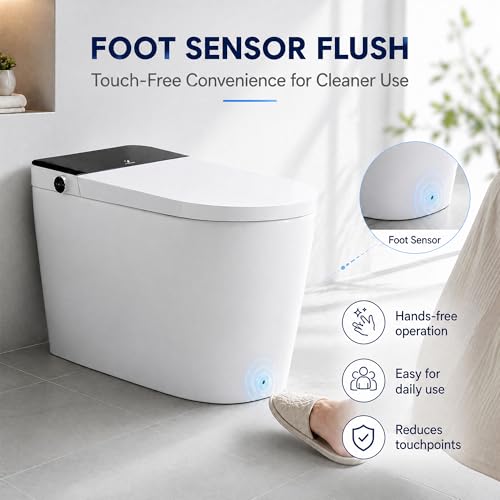 One Piece Toilet with Tankless view 5