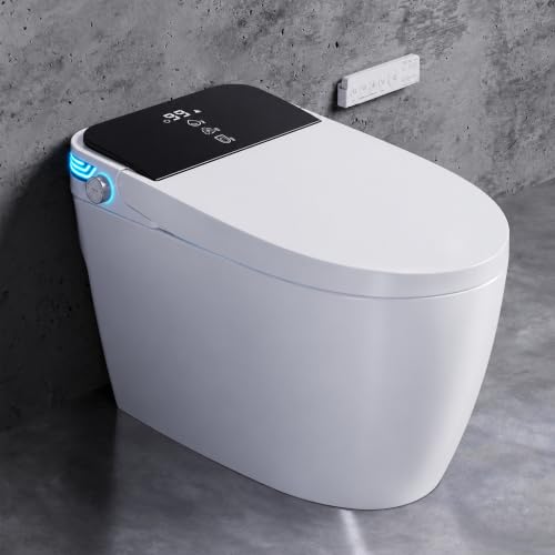 Smart Toilet with Bidet Built