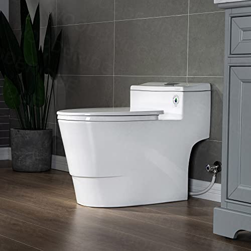 WOODBRIDGE T-0018/B-0735 Dual Flush Elongated view 4