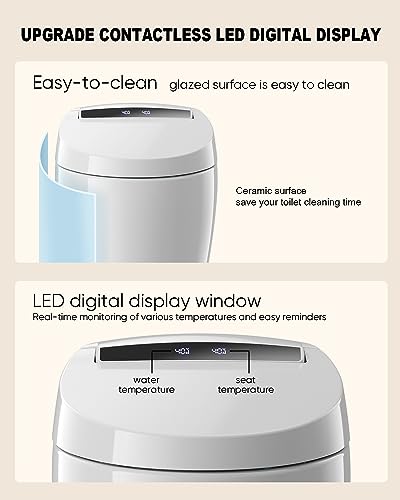 Smart Toilet with Warm Water view 2