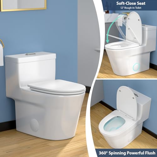 Lordear One Piece Toilets for view 5