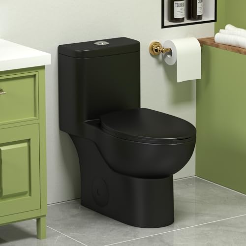 Elongated One Piece Toilet with
