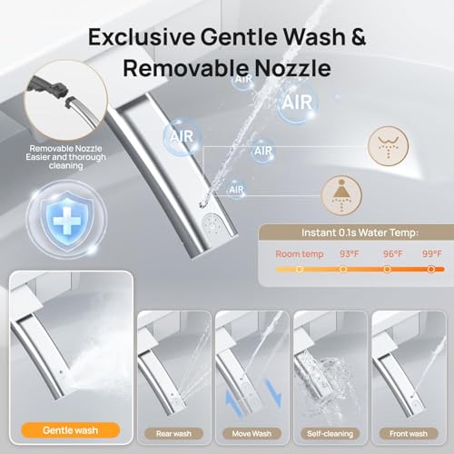 Smart Toilet with Bidet Built-in: view 2