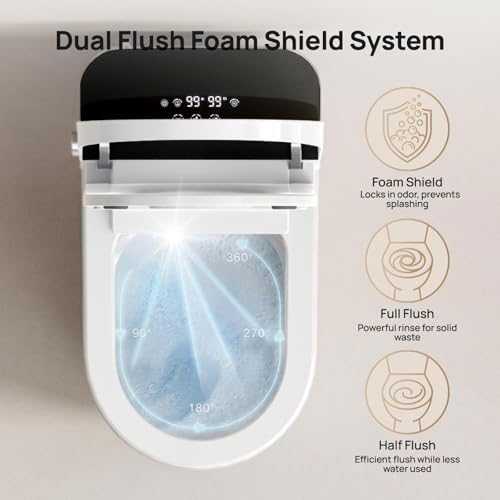 Smart Toilet with Bidet Built-in: view 5
