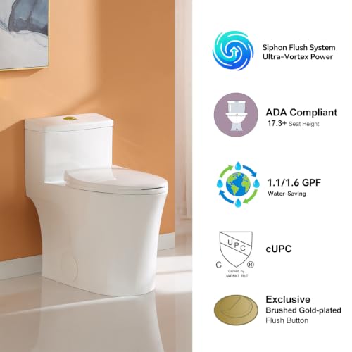 HOROW T0338WG One Piece Toilet view 4