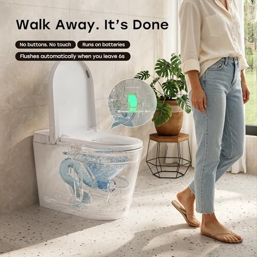 HOROW Non-Electric Bidet Toilet with view 4