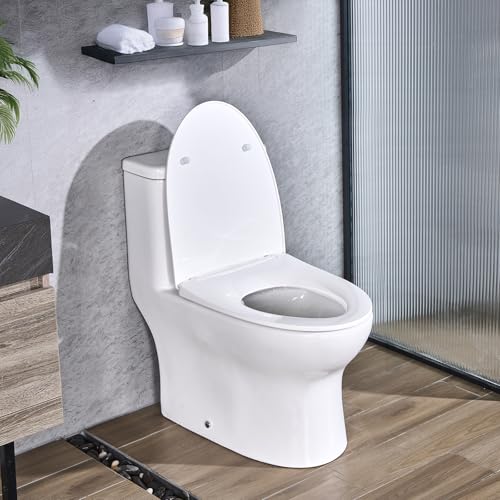 VEVOR One-Piece Toilet Elongated Toilet