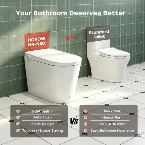 HOROW HR-N30 Non-Electric Bidet Toilet view 3
