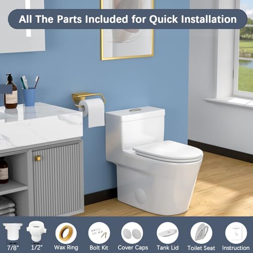 Lordear One Piece Toilets for view 3