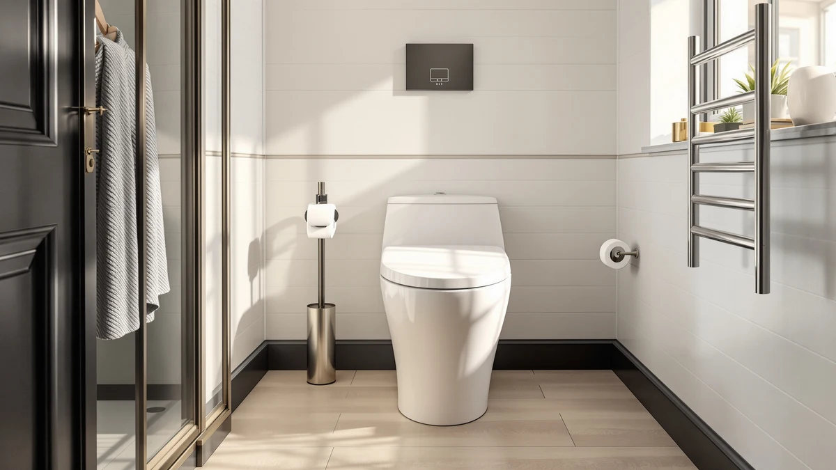 One Piece Toilet vs Smart Toilet comparison